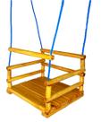 Cadeirinha Balanço Infantil Madeira Com 4 Cordas Premium Cadeirinha Balanço Infantil Madeira Com 4 Cordas Premium
