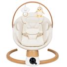Cadeirinha de Balanço Elétrica Portátil Uuoeebb com Bluetooth e 5 Velocidades