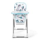 Cadeirinha de Bebê Alta de Alimentação Chef's Chair Azul Confortável Seguro Prático 0-15kg - Fisher Price - BB313