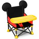 Cadeirinha De Refeição Mickey Mouse Infantil Popcorn Ajustável Portátil - Multikids
