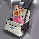 Cadeirinha de transporte para cachorro e gato Assento para Banco de Carro Car Seat Chalesco Nude