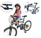 Cadeirinha Infantil Bicicleta Bike Dianteira Assento Frontal 35KG C/GUIDÃO