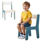 Cadeirinha Infantil Montessori Menino Azul Resistente Oferta