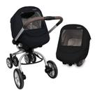 Cadeirinha infantil Weather Shield Manito Melange (preta)