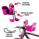 Cadeirinha para Bicicleta Aro 29 Flexbike Diant Volante