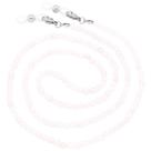 Cadena para anteojos KAI Top moda con cuentas de piedra natural rosa Cadena para anteojos KAI Top moda con cuentas de piedra natural rosa