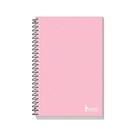 Caderneta Capa Dura Espiral 1/8 Neutro Colors Rosa Ref. 2176 Tamoio Caderneta Capa Dura Espiral 1/8 Neutro Colors Rosa Ref. 2176 Tamoio