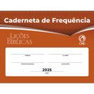 Caderneta de Classe Escola Dominical 2025