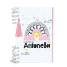 Caderneta De Saúde A5 Personalizada Arco Iris Menina Caderneta De Saúde A5 Personalizada Arco Iris Menina