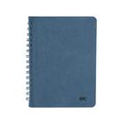 Caderneta Espiral Capa Dura Azul Espiral Smart Pp 80F.