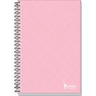 Caderneta Espiral Capa Dura Rosa 1/8 64 Folhas - Pacote com 05 Unidades Caderneta Espiral Capa Dura Rosa 1/8 64 Folhas - Pacote com 05 Unidades