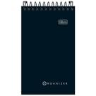 Caderneta Espiral Capa Flexível Organizer 60 Folhas