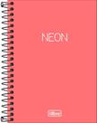 Caderneta Espiral Capa Plástica Neon Coral 80 Folhas Tilibra Caderneta Espiral Capa Plástica Neon Coral 80 Folhas Tilibra