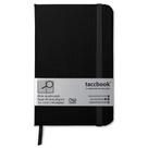 Caderneta Quadriculada taccbook Preta 9x14 Ríg. Caderneta Quadriculada taccbook Preta 9x14 Ríg.
