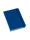 Caderneta Sketchbook Tipo Moleskine 14x21cm Com Pauta - Capa Azul Marinho