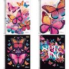 Caderno 01X1 Capa Dura Bloom 80 Folhas
