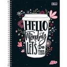 Caderno 01X1 Capa Dura D+ Feminino 96 Folhas