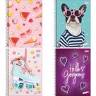 Caderno 01X1 Capa Dura FLIP+ 96 Folhas Feminino PCT.C/04 Caderno 01X1 Capa Dura FLIP+ 96 Folhas Feminino PCT.C/04