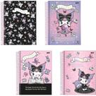 Caderno 01X1 Capa Dura Kuromi 80 FLS PCT.C/04