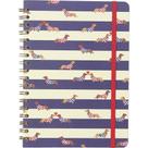 Caderno 01X1 Cp.dura Colegial Praia Cachorros 80F