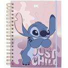 Caderno 01X1 Cp.Dura Colegial Stitch Smart 80F