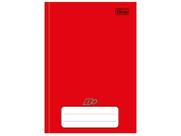 Caderno 1/4 Brochura Linha C/D 96 Fls Vermelho - Tilibra