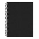 Caderno 10 mat cd 140fls kbom black animativa c24 Caderno 10 mat cd 140fls kbom black animativa c24