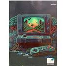 Caderno 10 Matérias Capa Gamer Retrô Jandaia Capa Dura 160 Folhas Caderno 10 Matérias Capa Gamer Retrô Jandaia Capa Dura 160 Folhas