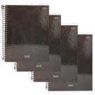 Caderno 10 Materias Universitario 160 Folhas Slim Preto 4 Un Caderno 10 Materias Universitario 160 Folhas Slim Preto 4 Un