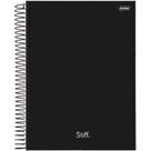 Caderno 10X1 Capa Dura STIFF SLIM 160FLS. Preto PCT.C/04 Caderno 10X1 Capa Dura STIFF SLIM 160FLS. Preto PCT.C/04