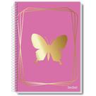 Caderno 15X1 Capa Dura FLY 240 Folhas Pacote com 2