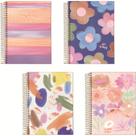Caderno 15X1 Capa Dura LA Creme 240 Folhas Pacote com 2 Unidades