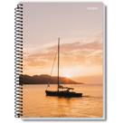 Caderno 15X1 Capa Dura NEW 300 Folhas Pacote com 02
