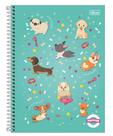 Caderno 1x1 Capa Dura Pepper Feminino 80 fls - Tilibra