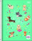 Caderno 20 Materias Pepper Fem 320 Fls Tilibra Kit Com 2