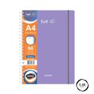 Caderno A4 Rideo 90 fls 3 Mat Soft Caderno A4 Rideo 90 fls 3 Mat Soft