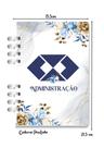 Caderno A5 Administração Azul 15,5x21,5cm