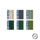 Caderno A5 Rideo 120 fls 1 Mat Green