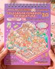 Caderno Adesivo Cenários 3D Livro Landscaping DIY Premium -
