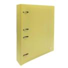 Caderno Argolado Amarelo Fichário Yes B5 Colegial