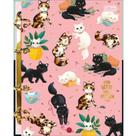 Caderno Argolado Cartonado Colegial S/l Pur Cat