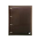 Caderno Argolado Fichário Fume Cristal Com Bloco 96 Folhas A4 YES Material Escolar Universitário Colegial