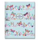 Caderno Argolado G 3 Aros 12 Divisórias Folhas Desenhadas