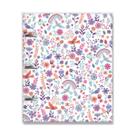 Caderno argolado planner + Refil Pautado Alegria Fina Ideia
