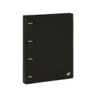 Caderno Argolado Preto Fichário YES A4 Colegial com 96 Folhas 5 Divisórias Universitário 4 Argolas