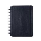 Caderno Black Textura 80 Folhas Reposicionáveis Capa Dura M