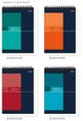 Caderno blocado 175x242mm legal pad 50fls office collection 7505977