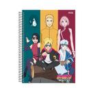 Caderno Boruto Universitário 1M Espiral Capa Dura 80 Folhas