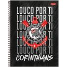 Caderno Brochura 1/4 Capa Dura Corinthians 80 Folhas Pacote com 5 Caderno Brochura 1/4 Capa Dura Corinthians 80 Folhas Pacote com 5