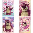 Caderno Brochura 1/4 Capa Dura Lotso 80 Folhas (pacote com 5)